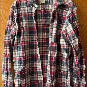 Men’s Jcrew Plaid Shirt Size Large